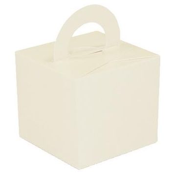 Balloon/Gift Box Ivory x 10pcs - Balloon Accessories